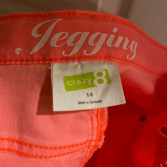 Girls Crazy 8 Jegging Shorts - Picture 3 of 3